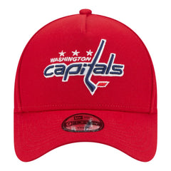 Washington Capitals New Era Youth 9FORTY A-Frame Adjustable Hat Red