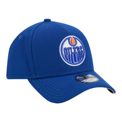 Edmonton Oilers New Era Youth 9FORTY A-Frame Adjustable Hat Royal