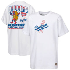Los Angeles Dodgers Cooperstown Concession T-Shirt White | Mitchell & Ness