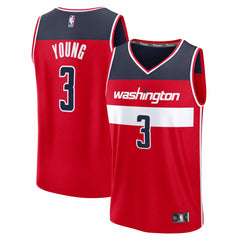 Trae Young Washington Wizards Fast Break Jersey - Icon Edition - Red
