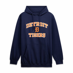 Detroit Tigers Big & Tall Heart & Soul Hoodie Navy