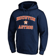 Houston Astros Big & Tall Heart & Soul Hoodie Navy