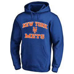 New York Mets Big & Tall Heart & Soul Hoodie Royal