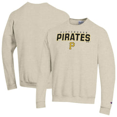 Pittsburgh Pirates Champion Eco Powerblend Sweatshirt Oatmeal