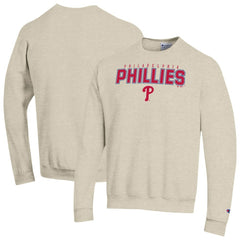 Philadelphia Phillies Champion Eco Powerblend Sweatshirt Oatmeal