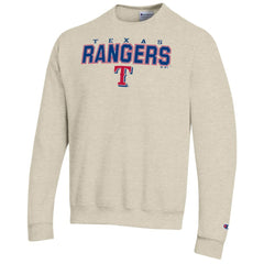 Texas Rangers Champion Eco Powerblend Sweatshirt Oatmeal