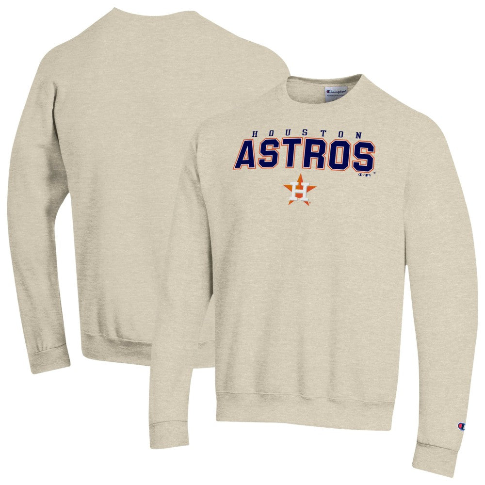 Houston Astros Champion Eco Powerblend Sweatshirt Oatmeal