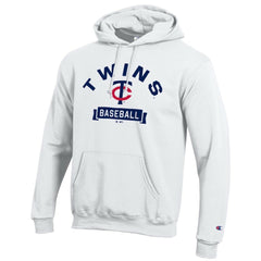 Minnesota Twins Champion Eco Powerblend Hoodie White
