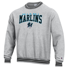 Miami Marlins Champion Reverse Weave Sweatshirt Black