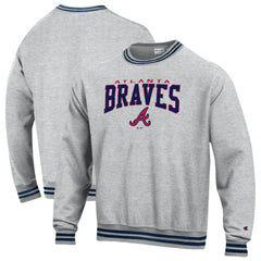 Atlanta Braves Champion Reverse Weave Sweatshirt Navy