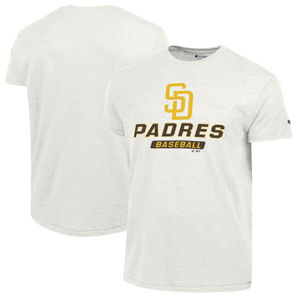 San Diego Padres Champion Ultimate Tri-blend T-Shirt White