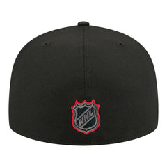 Carolina Hurricanes New Era Color Pop 59FIFTY Fitted Hat Black