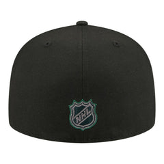 Minnesota Wild New Era Color Pop 59FIFTY Fitted Hat Black