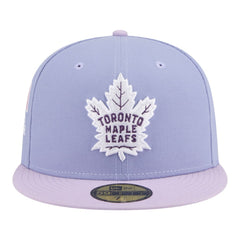 Toronto Maple Leafs New Era Lavender Bloom 59FIFTY Fitted Hat Light Purple/Purple