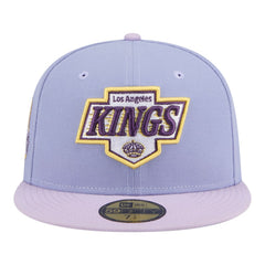 Los Angeles Kings New Era Lavender Bloom 59FIFTY Fitted Hat Light Purple/Purple