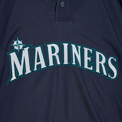 Ichiro Suzuki Seattle Mariners Big & Tall Cooperstown Mesh Batting Practice Jersey - Navy