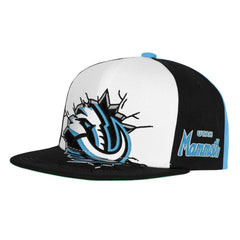 Utah Mammoth Mitchell & Ness Youth Mascot Snapback Hat Navy