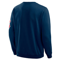 Boston Red Sox Darius Rucker Collection Washed Crew Neck Pullover Sweatshirt Navy