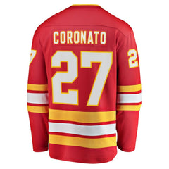 Matt Coronato Calgary Flames Fanatics Home Breakaway Jersey Red