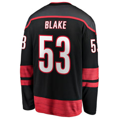 Jackson Blake Carolina Hurricanes Fanatics Home Breakaway Jersey Black