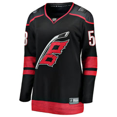 Jackson Blake Carolina Hurricanes Fanatics Women's Home Breakaway Jersey Black