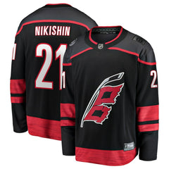 Alexander Nikishin Carolina Hurricanes Fanatics Home Breakaway Jersey Black