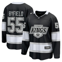 Quinton Byfield Los Angeles Kings Fanatics Home Breakaway Jersey Black