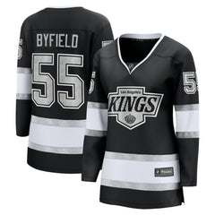 Quinton Byfield Los Angeles Kings Fanatics Women's Home Breakaway Jersey Black