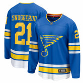 Jimmy Snuggerud St. Louis Blues Fanatics Home Breakaway Jersey Blue