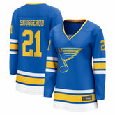 Jimmy Snuggerud St. Louis Blues Fanatics Women's Home Breakaway Jersey Blue