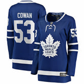 Easton Cowan Toronto Maple Leafs Indiana Women's Home Breakaway Jersey Blue