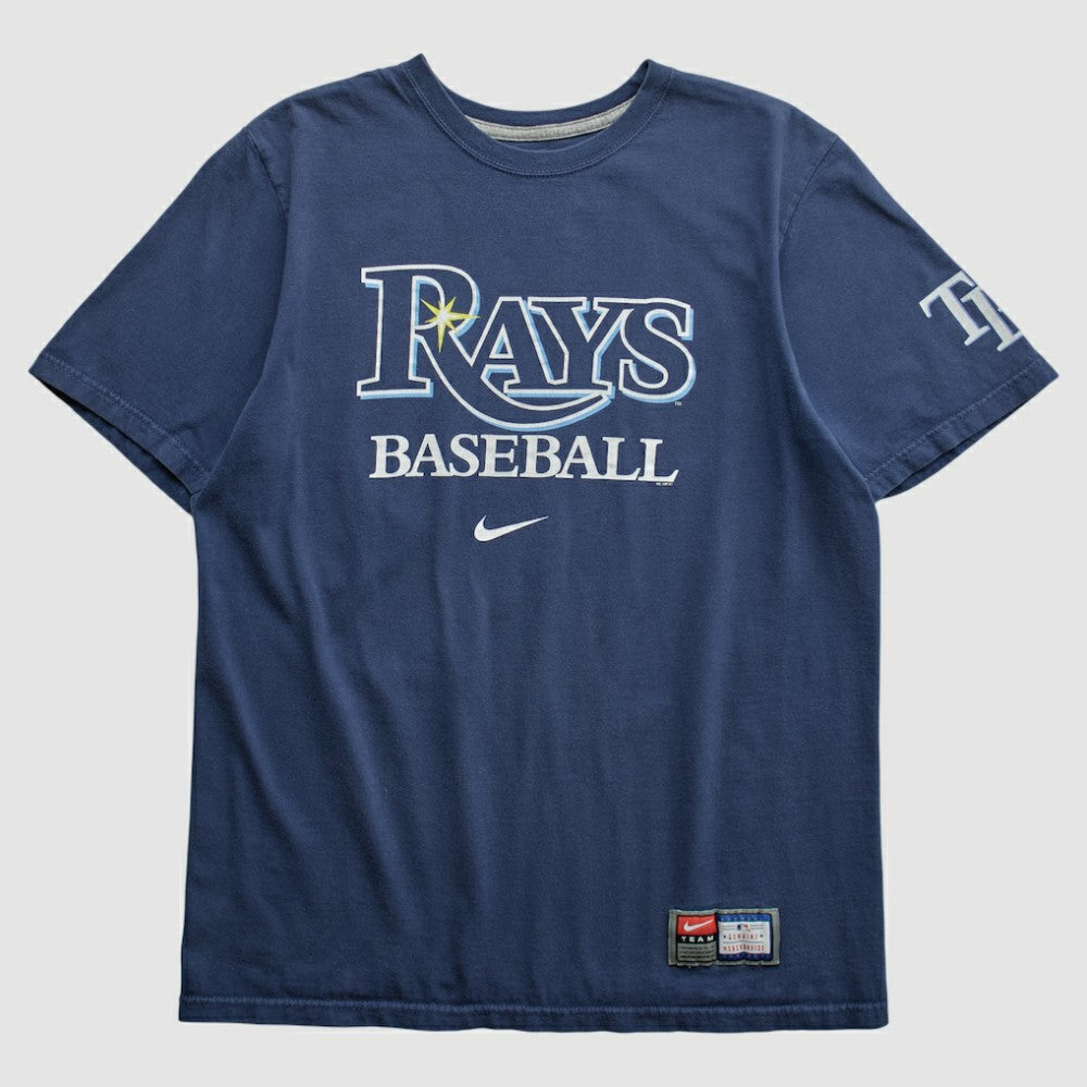 Tampa Bay Rays 2010s T-shirt Navy Vintage | Nike