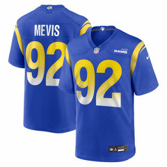 Harrison Mevis Los Angeles Rams Team Game Jersey - Royal