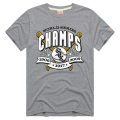 Chicago White Sox Homage Tri-Blend Hyperlocal T-Shirt Gray