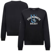 Utah Mammoth Levelwear Women's Yvette Limelight Big Letter Sweatshirt Black