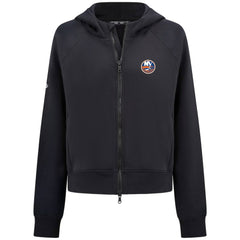 New York Islanders Levelwear Women's Judd Raglan Full-Zip Hoodie Black
