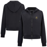 Vegas Golden Knights Levelwear Women's Judd Raglan Full-Zip Hoodie Black
