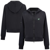 Dallas Stars Levelwear Women's Judd Raglan Full-Zip Hoodie Black