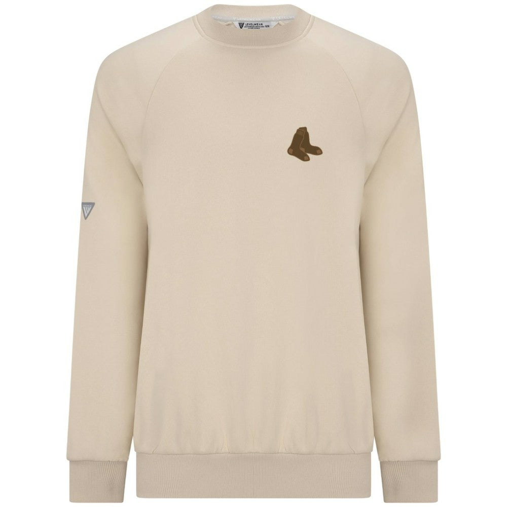 Boston Red Sox Levelwear Connect Logo Sweatshirt Khaki