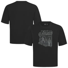 Athletics Levelwear Sunrise Luxe Signature Knit T-Shirt Black
