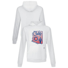 Chicago Cubs Levelwear Sunrise Relay Hoodie White