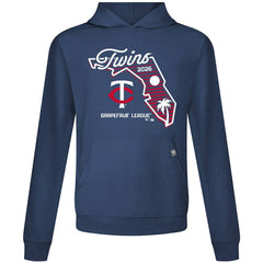 Minnesota Twins Levelwear Sunrise Relay Hoodie Navy
