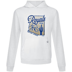 Kansas City Royals Levelwear Sunrise Relay Hoodie White