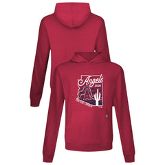 Los Angeles Angels Levelwear Sunrise Relay Hoodie Red