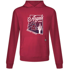 Los Angeles Angels Levelwear Sunrise Relay Hoodie Red
