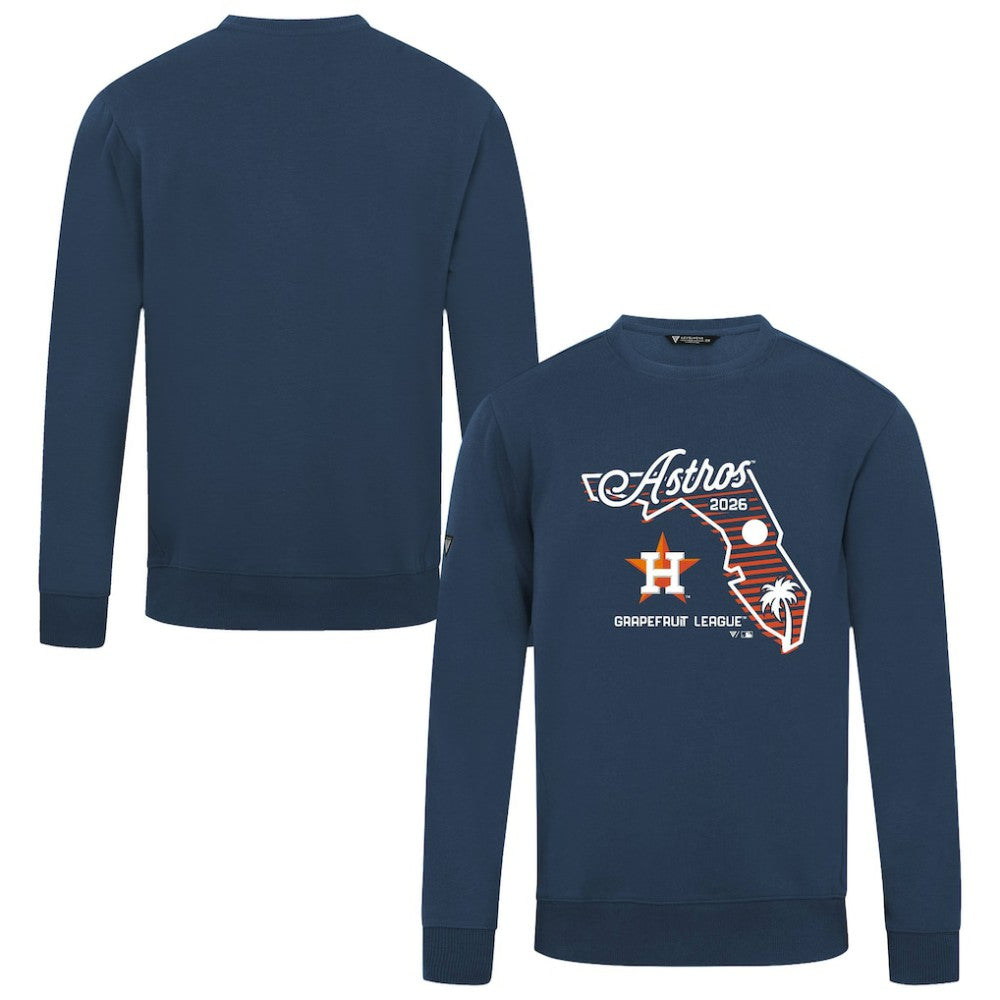 Houston Astros Levelwear Zane Sunrise Sweatshirt Navy