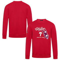 Philadelphia Phillies Levelwear Zane Sunrise Sweatshirt Red