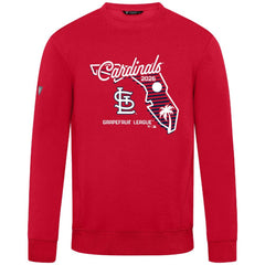St. Louis Cardinals Levelwear Zane Sunrise Sweatshirt Red