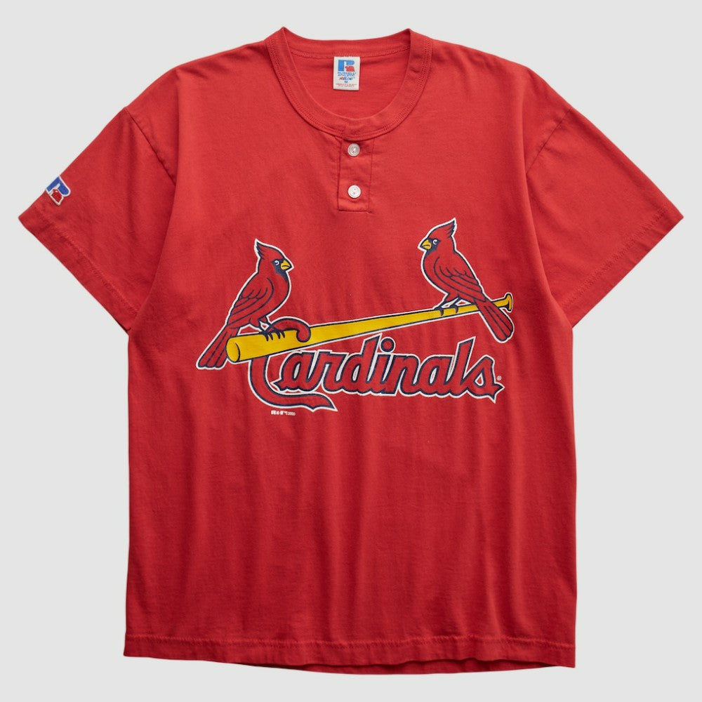 St. Louis Cardinals Russell 2000 T-shirt Red Vintage