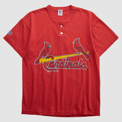 St. Louis Cardinals Russell 2000 T-shirt Red Vintage